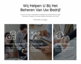 Websiteontwerp Financieel En Investeringsadvies Voor Elk Apparaat