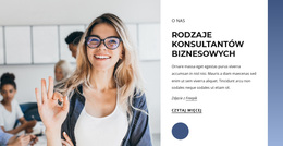 Rodzaje Konsultantów Biznesowych - Gotowy Do Użycia Motyw WordPress