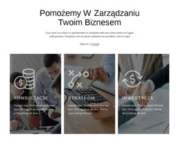 Landing HTML Dla Doradztwo Finansowe I Inwestycyjne