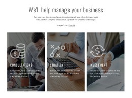 Financial And Investment Consulting - Web Page Design For Inspiration