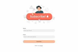 Sei Der Erste - Einfache Joomla-Vorlage