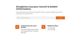 Recevez Les Nouvelles – Créateur De Sites Web Professionnel