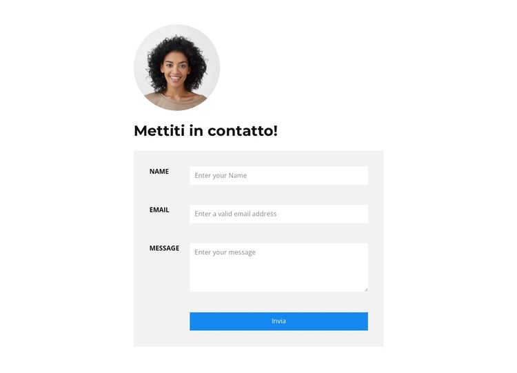 Ricevi prima le notizie Modello CSS