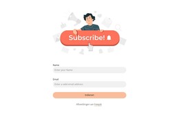 Wees De Eerste - HTML-Bestemmingspagina
