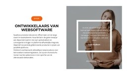 Snelle Ontwikkeling - HTML5-Sjabloon