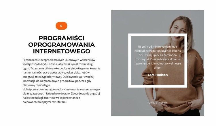 Szybki rozwój Szablony do tworzenia witryn internetowych