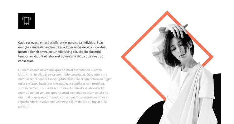 Projetos de design Template CSS