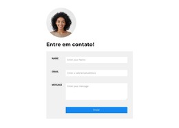 Receba As Novidades Primeiro - Layout Do Site HTML