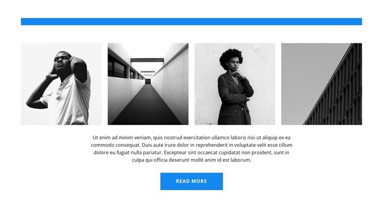 Gallery from work Webflow Template Alternative