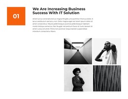 We Create Success - Custom WordPress Theme