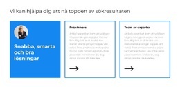 Snabbt Och Effektivt - Mall För En Sida
