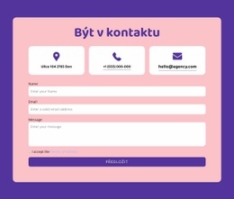Kontaktní Formulář A Opakovač Mřížky #Html-Templates-Cs-Seo-One-Item-Suffix