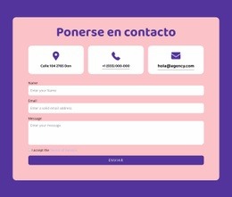 Formulario De Contacto Y Repetidor De Grilla