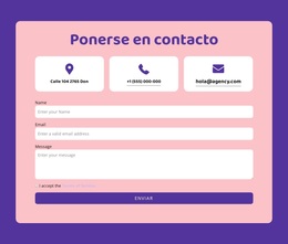 Tema Premium De WordPress Para Formulario De Contacto Y Repetidor De Grilla