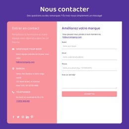 Conception De Site Prête À L'Emploi Pour Améliorez Votre Marque