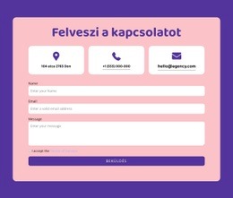 Ingyenes CSS Kapcsolatfelvételi Űrlap És Rácsátjátszó Számára