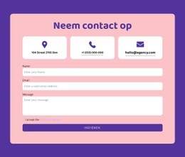 Geweldige Websitebouwer Voor Contactformulier En Netrepeater