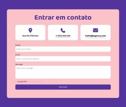 CSS Grátis Para Formulário De Contato E Repetidor De Grade