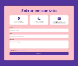 Variações De Tema Bootstrap Para Formulário De Contato E Repetidor De Grade
