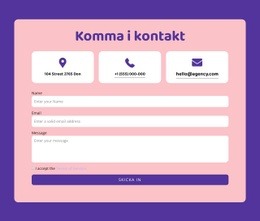 Kontaktformulär Och Nätrepeater