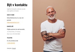 Adresa Kanceláře, Telefon A Další Informace – Šablona Webu