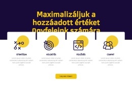 Ügyfélérték Maximalizálása - Modern Webhelytervezés