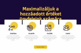 Ügyfélérték Maximalizálása - Gyönyörű WordPress Téma