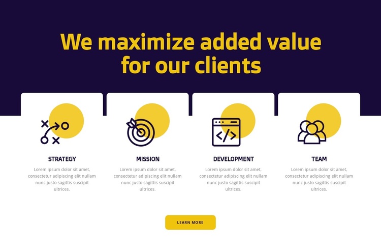 Customer value maximization Joomla Page Builder