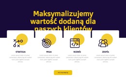 Maksymalizacja Wartości Klienta - Szablon Strony HTML