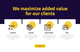 Customer Value Maximization - Personal Website Template