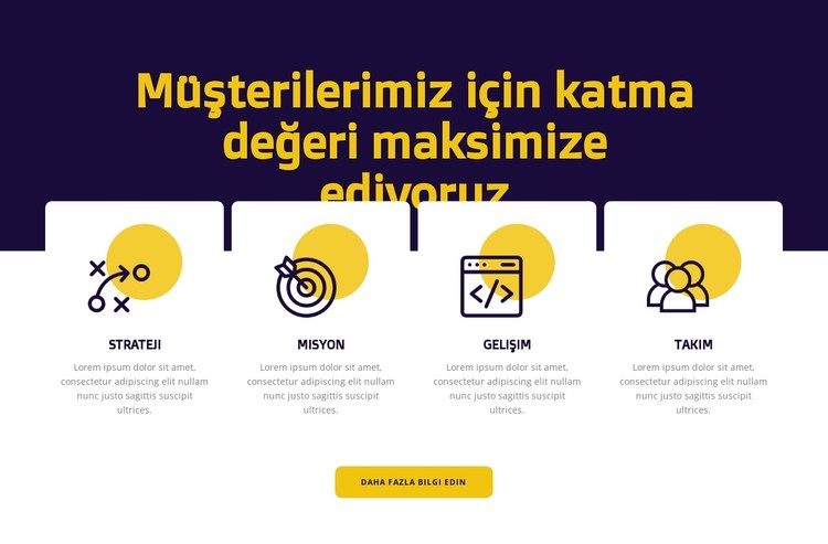 Müşteri değeri maksimizasyonu CSS Şablonu