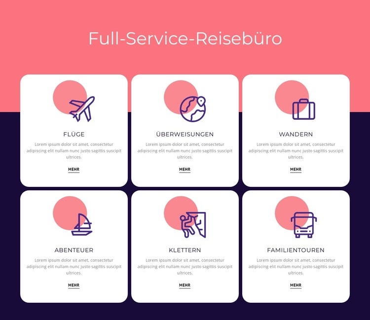 Klettern, Kanu- und Kajakfahren Vorlage