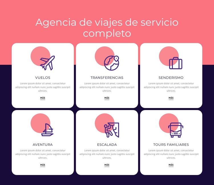 Escalada, piragüismo y kayak Plantilla de sitio web