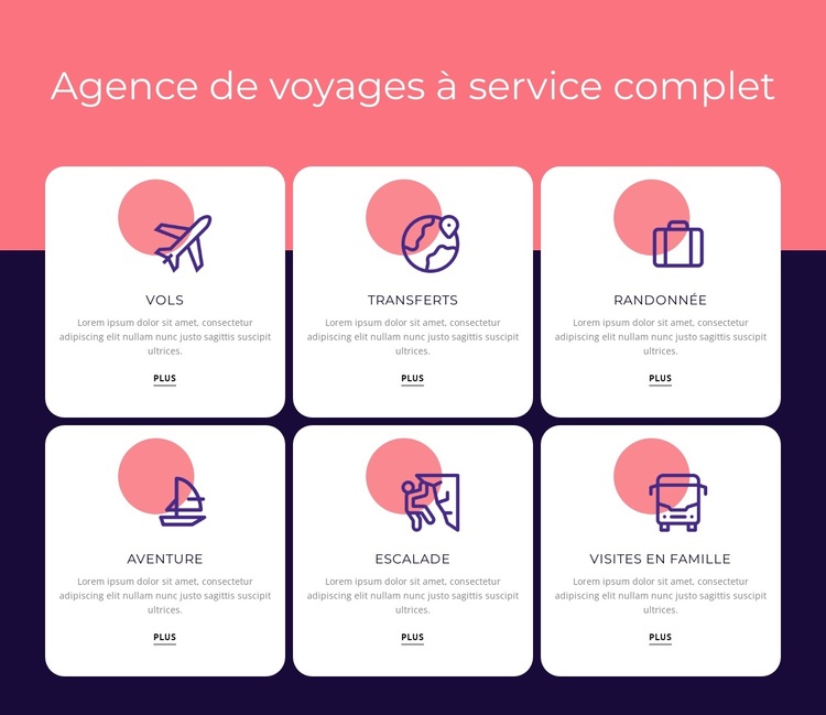 Escalade, canoë et kayak Thème WordPress