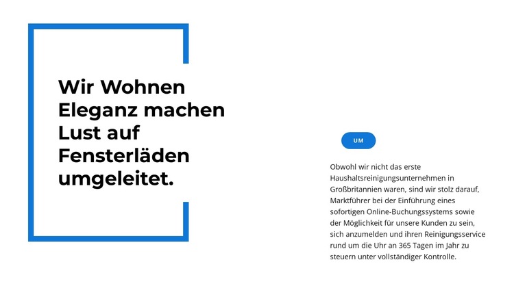 Prozessfortschritt Website-Vorlage