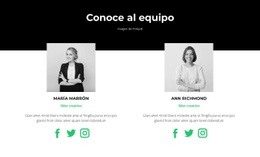 Empleados Importantes - Hermosa Maqueta De Sitio Web