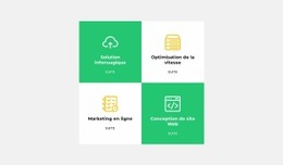 Quatre Idées De Développement - Conception De Sites Web De Téléchargement Gratuit