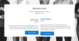 A Visszajelzések Fontosak - HTML Webhelysablon