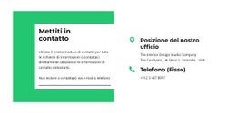 Resta In Contatto Con Noi - Pagina Di Destinazione Mobile