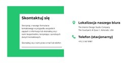 Bądź Z Nami W Kontakcie - HTML Website Builder