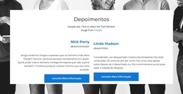 Inspiração De Site Para Feedbacks São Importantes