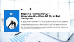 Yardım Ve Destek Site Şablonu