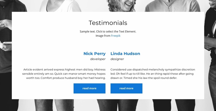 Feedbacks is important eCommerce Template