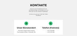 Die Beste HTML5-Vorlage Für Kontaktdetail