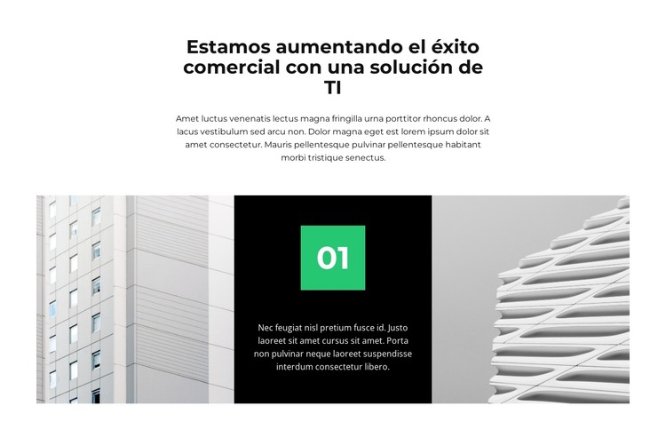 Nuestro proyecto Plantilla CSS