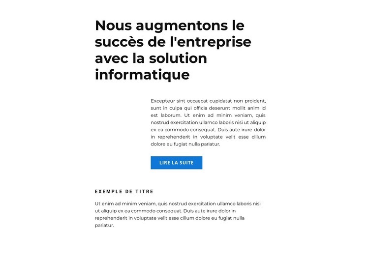 Bon plan de commercialisation Maquette de site Web