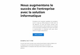 Superbe Modèle Joomla Pour Bon Plan De Commercialisation