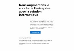 Bon Plan De Commercialisation - Page De Destination Professionnelle Personnalisable