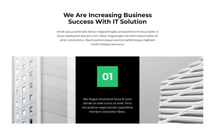 Our project HTML5 Template
