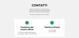 Dettagli Del Contatto - Migliore Pagina Di Destinazione